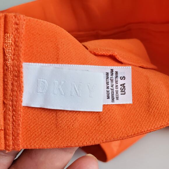 DKNY New York 2017 Runway Bralette S ASO Dua Lipa Blokecore Orange Streetwear - Picture 6 of 9